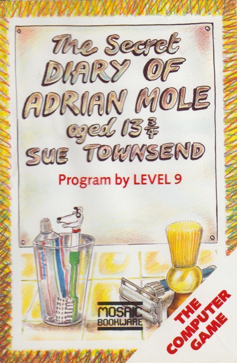 Secret Diary Of Adrian Mole, The (1985)(Mosaic Publishing)(Part 1 Of 4) (USA) Game Cover